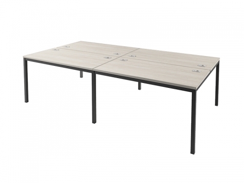 Бенч-система на 4 рабочих места на металлокаркасе Lite IL-51 фото 2 Бенч-система на 4 рабочих места на металлокаркасе Lite IL-51 фото 2