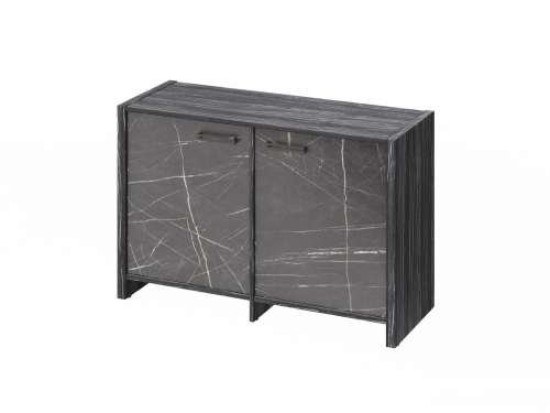 Тумба двухсекционная FB-12-02.G. Древесина Графит/Камень Пьетра Гриджиа черный Тумба двухсекционная FB-12-02.G. Древесина Графит/Камень Пьетра Гриджиа черный