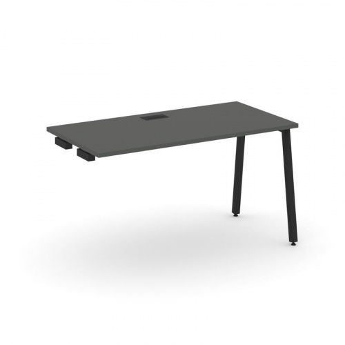 Style Project Стол-приставка к опор. элем. SN-4A.OPRS-024 Дуб Наварра/Металл Антрацит 1580*800*750 фото 4