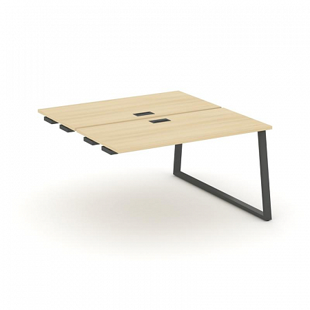 Style Project Стол-приставка к опор. элем. SN-6T1.DPRS-002 Акация Лорка/Металл Антрацит/Заглушка Пла