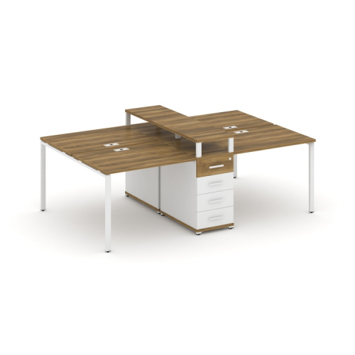 Бенч-система на 4 места с 1 опорной тумбой Concept CN.DRS-433 фото 8