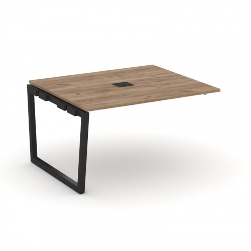 Style Project Проходной наб. элем. перег. стола SN-5T2.NSPRG-034 Акация Лорка/Металл Антрацит/Заглуш фото 8