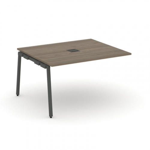 Style Project Проходной наб. элем. перег. стола SN-4A.NSPRG-033 Дуб Табак/Металл Белый 1380*1180*750 фото 19