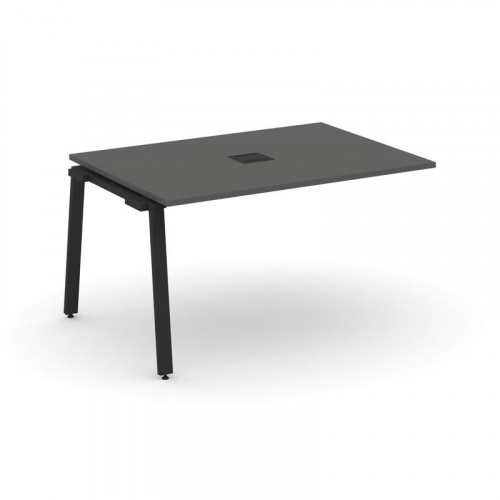 Style Project Проходной наб. элем. перег. стола SN-6A.NSPRG-001 Дуб Табак/Металл Белый 980*980*750 фото 15