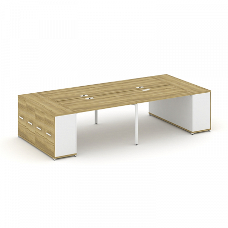 Бенч-система с опорными распашными шкафами Concept CN.DRS-262