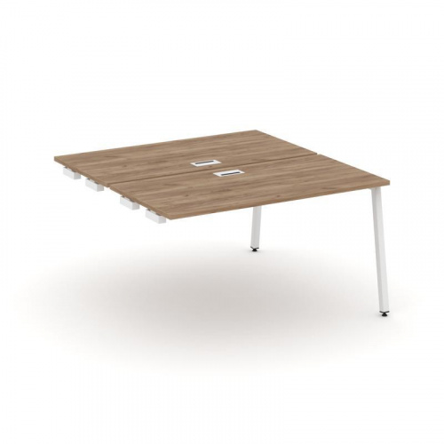 Style Project Стол-приставка к опор. элем. SN-4A.DPRS-024 Белый/Металл Антрацит 1580*1632*750 фото 22