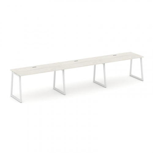 Style Project Рабочая станция 1 сторон. SN-4T1.ORS-031 Акация Лорка/Металл Антрацит/Заглушка Пластик фото 18