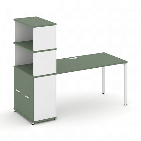 Стол офисный с опорным распашным шкафом Concept CN.SP-230