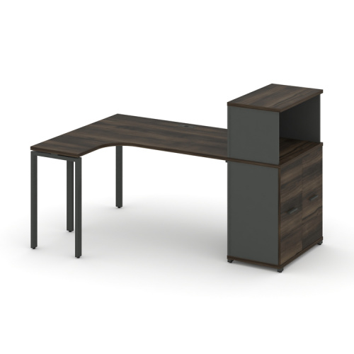 Стол эргономичный с опорным распашным шкафом Concept CN.SA-213(L)