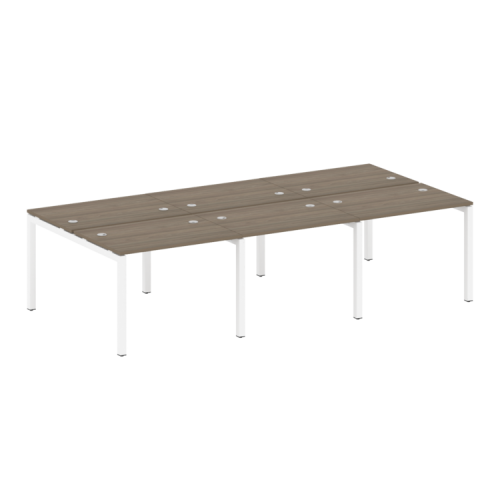 Бенч-система на 6 рабочих мест на П-обр. м/к Metal System Quattro 50БП.СМ-6.1 фото 3