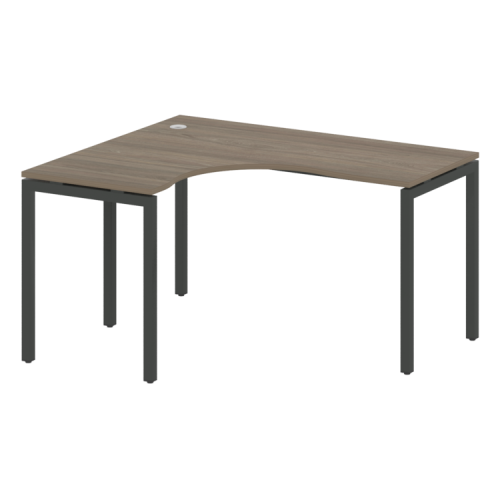 Стол криволинейный левый на П-обр. м/к Metal System Quattro 40БП.СА-3 (L) фото 2 Стол криволинейный левый на П-обр. м/к Metal System Quattro 40БП.СА-3 (L) фото 2