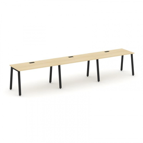 Style Project Рабочая станция 1 сторон. SN-6A.ORS-052 Дуб Табак/Металл Антрацит 3540*800*750 фото 2