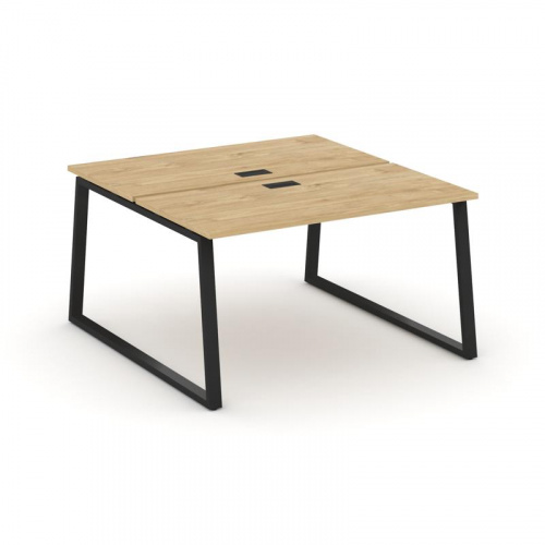 Style Project Рабочая станция 2-х сторон. SN-6T1.DRS-002 Акация Лорка/Металл Антрацит/Заглушка Пласт