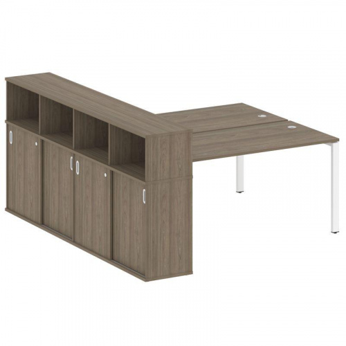 Бенч-система с шкафом-купе на П-обр. м/к Metal System БП.РС-СШК-4.4 фото 15