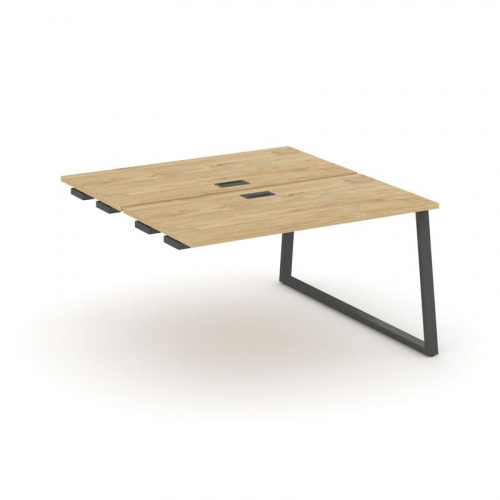 Style Project Стол-приставка к опор. элем. SN-6T1.DPRS-013 Акация Лорка/Металл Антрацит/Заглушка Пла фото 22