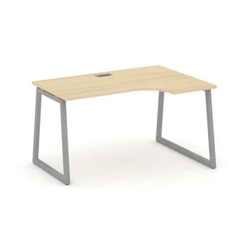 Style Project Стол рабочий эргоном. SN-4T1.SPA-021(R) Акация Лорка/Металл Антрацит/Заглушка Пластик фото 26