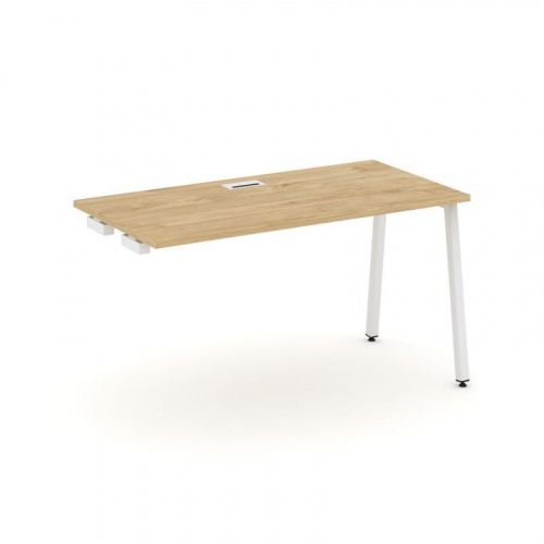 Style Project Стол-приставка к опор. элем. SN-4A.OPRS-024 Дуб Наварра/Металл Антрацит 1580*800*750 фото 17