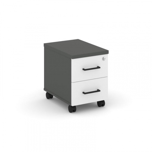 Style Project Тумба мобильная з/с ЛХДФ SN.TM-003 Акация Лорка/Черный Ручки 320*460*437 фото 3