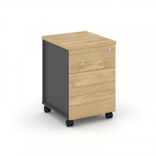 Style Project Тумба мобильная з/с ЛДСП SN.TM-006 Акация Лорка 416*460*611 фото 9