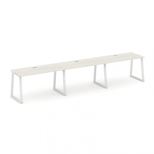 Style Project Рабочая станция 1 сторон. SN-6T1.ORS-031 Акация Лорка/Металл Антрацит/Заглушка Пластик фото 13