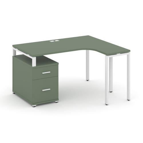 Стол эргономичный с опорной тумбой Concept CN.SA-302(R)