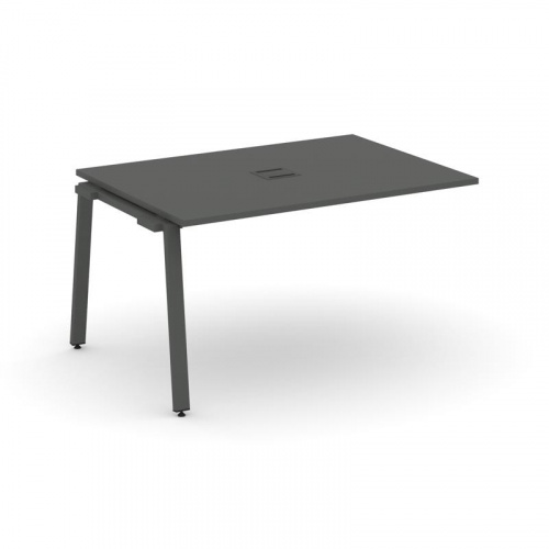 Style Project Проходной наб. элем. перег. стола SN-6A.NSPRG-001 Дуб Табак/Металл Белый 980*980*750 фото 27