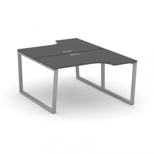 Style Project Рабочая станция эргоном. SN-6T2.DRPA-002 Акация Лорка/Металл Антрацит/Заглушка Пластик фото 18