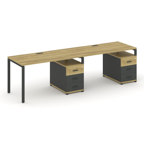 Бенч-система на 2 места с 2 опорными тумбами Concept CN.ORS-311 фото 4