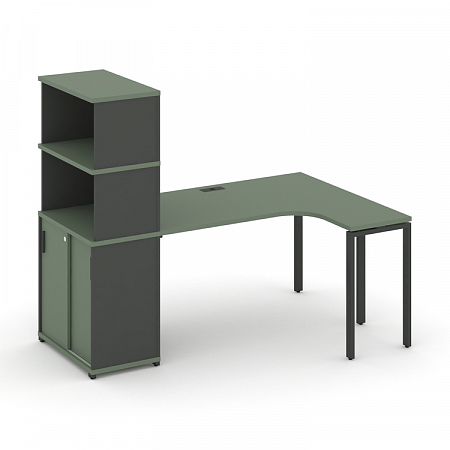 Стол эргономичный с опорным шкафом-купе Concept CN.SA-222(R)
