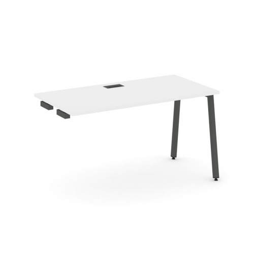 Style Project Стол-приставка к опор. элем. SN-4A.OPRS-024 Дуб Наварра/Металл Антрацит 1580*800*750 фото 24