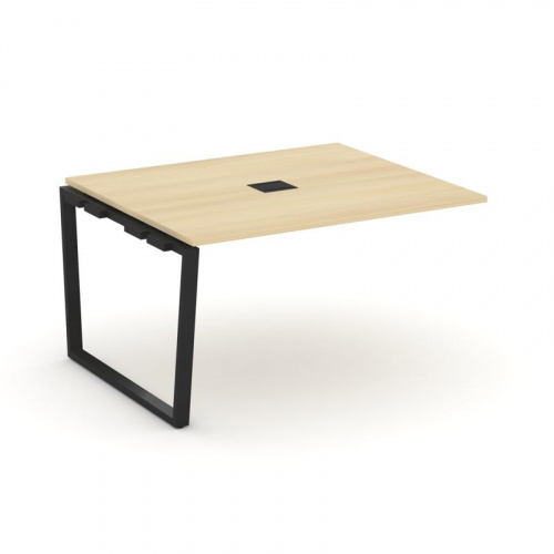 Style Project Проходной наб. элем. перег. стола SN-6T2.NSPRG-034 Акация Лорка/Металл Антрацит/Заглуш фото 9