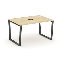 Style Project Стол переговорный SN-6T2.SPRG-003 Акация Лорка/Металл Антрацит/Заглушка Металл Антраци