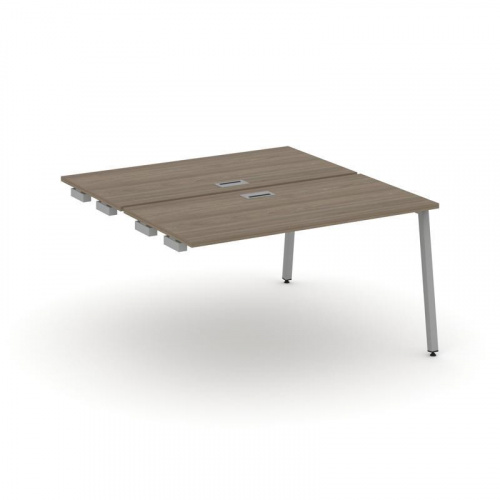 Style Project Стол-приставка к опор. элем. SN-4A.DPRS-024 Белый/Металл Антрацит 1580*1632*750 фото 13