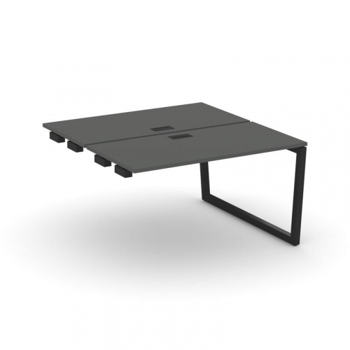 Style Project Стол-приставка к опор. элем. SN-5T2.DPRS-014 Акация Лорка/Металл Антрацит/Заглушка Пла фото 6