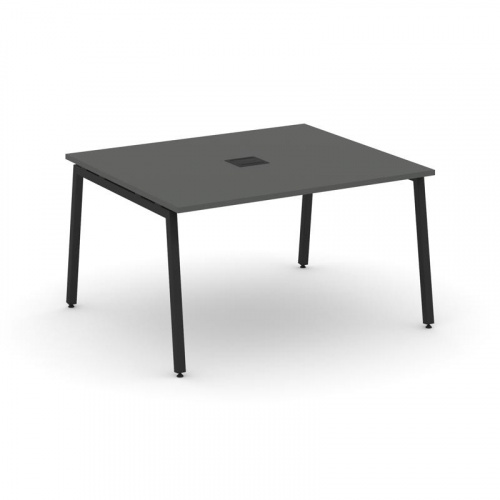 Style Project Стол переговорный SN-4A.SPRG-034 Дуб Наварра/Металл Антрацит 1580*1180*750 фото 5