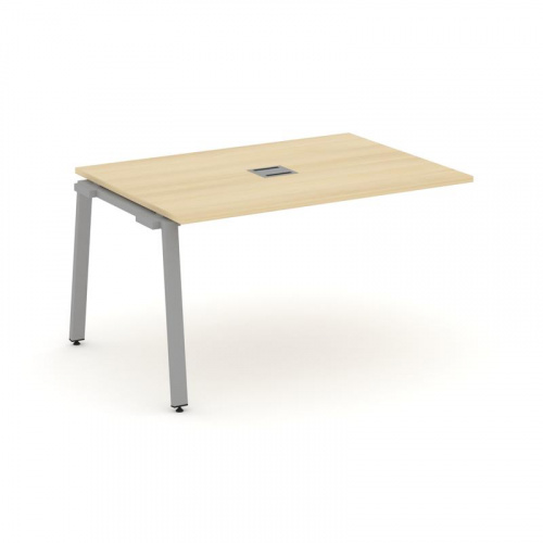 Style Project Проходной наб. элем. перег. стола SN-6A.NSPRG-001 Дуб Табак/Металл Белый 980*980*750 фото 14