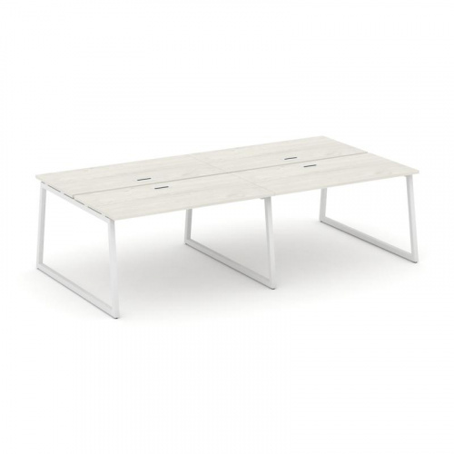 Style Project Рабочая станция 2-х сторон. SN-4T1.DRS-053 Акация Лорка/Металл Антрацит/Заглушка Пласт фото 18