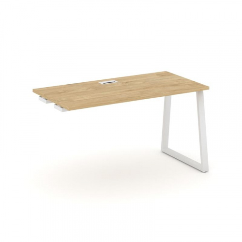 Style Project Стол-приставка к опор. элем. SN-6T1.OPRS-012 Акация Лорка/Металл Антрацит/Заглушка Пла фото 3