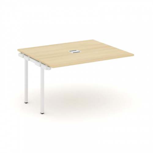 Style Project Проходной наб. элем. перег. стола SN-4P.NSPRG-032 Белый/Металл Антрацит 1180*1180*750 фото 10