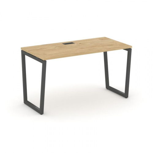 Style Project Стол письменный SN-4T2.SP-025 Акация Лорка/Металл Антрацит/Заглушка Пластик Черный 178 фото 22