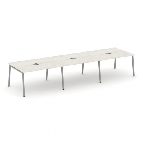 Style Project Стол переговорный SN-4A.SPRG-052 Дуб Табак/Металл Антрацит 3540*1180*750 фото 7