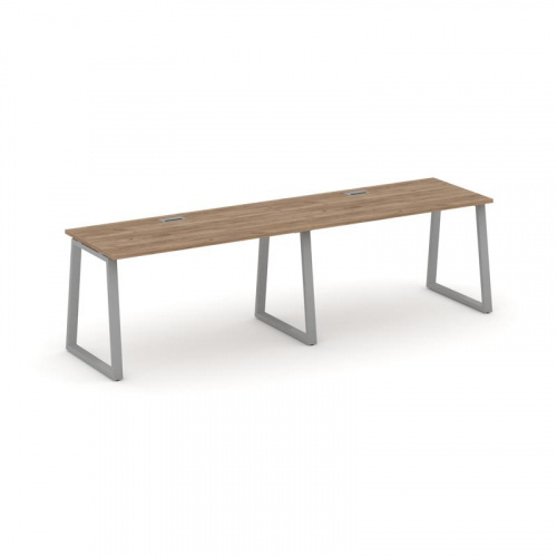 Style Project Рабочая станция 1 сторон. SN-6T1.ORS-004 Акация Лорка/Металл Антрацит/Заглушка Пластик фото 10