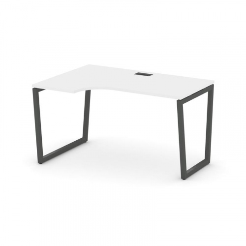 Style Project Стол рабочий эргоном. SN-4T2.SPA-002(L) Акация Лорка/Металл Антрацит/Заглушка Пластик фото 26