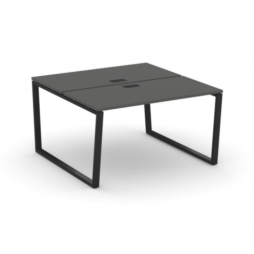 Style Project Рабочая станция 2-х сторон. SN-6T2.DRS-021 Акация Лорка/Металл Антрацит/Заглушка Пласт фото 7