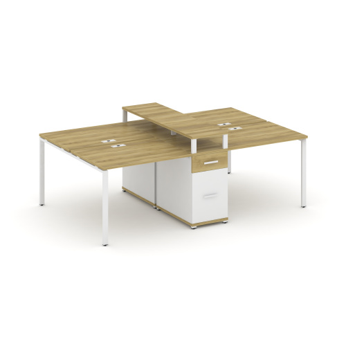 Бенч-система на 4 места с 1 опорной тумбой Concept CN.DRS-437 фото 11