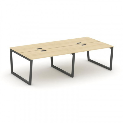 Style Project Рабочая станция 2-х сторон. SN-5T2.DRS-033 Акация Лорка/Металл Антрацит/Заглушка Пласт фото 28