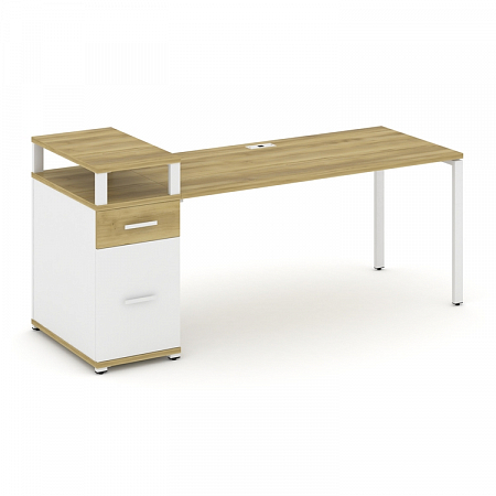 Стол офисный с опорной тумбой Concept CN.SP-416