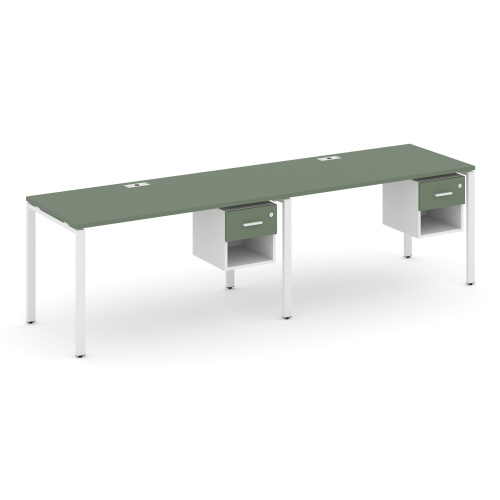 Бенч-система на 2 места с подвесными тумбами Concept CN.ORS-120 фото 5