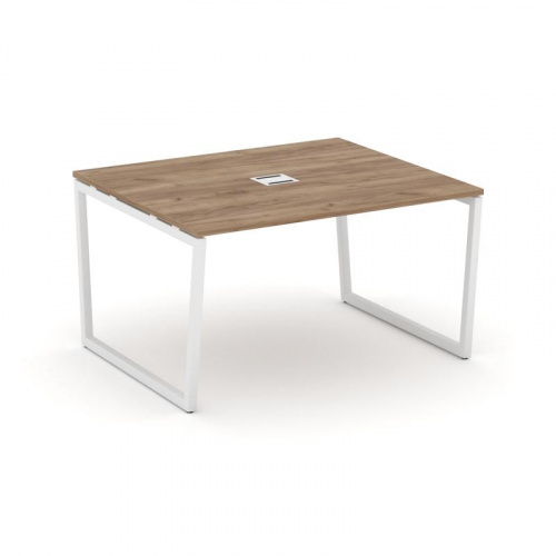 Style Project Стол переговорный SN-4T2.SPRG-033 Акация Лорка/Металл Антрацит/Заглушка Металл Антраци фото 10