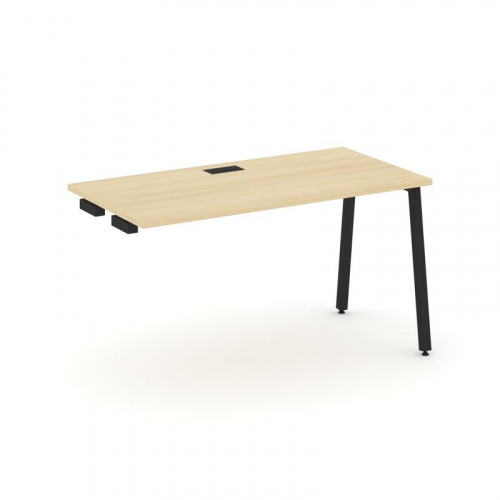 Style Project Стол-приставка к опор. элем. SN-4A.OPRS-024 Дуб Наварра/Металл Антрацит 1580*800*750 фото 7